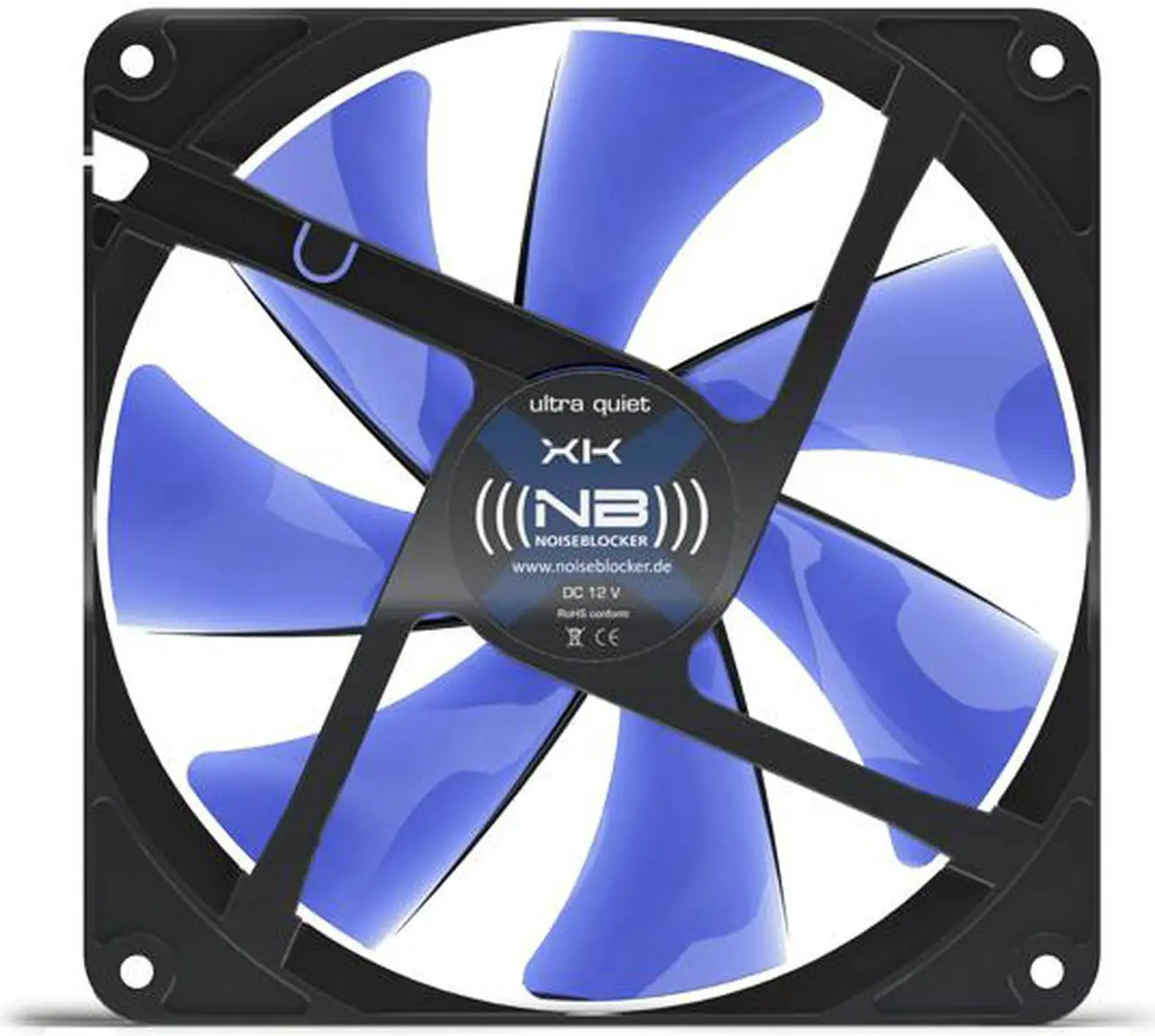 NB-BlackSilentPro PM-1 Noiseblocker, BlackSilentPro, 40mm Lüfter, lei