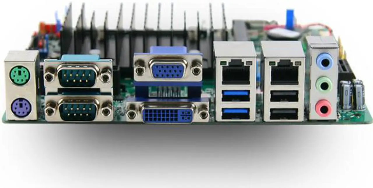 Alt view image 4 of 5 - Mitac PD11BI CC Mini-ITX Motherboard w/ Intel Celeron J1900, Dual LAN