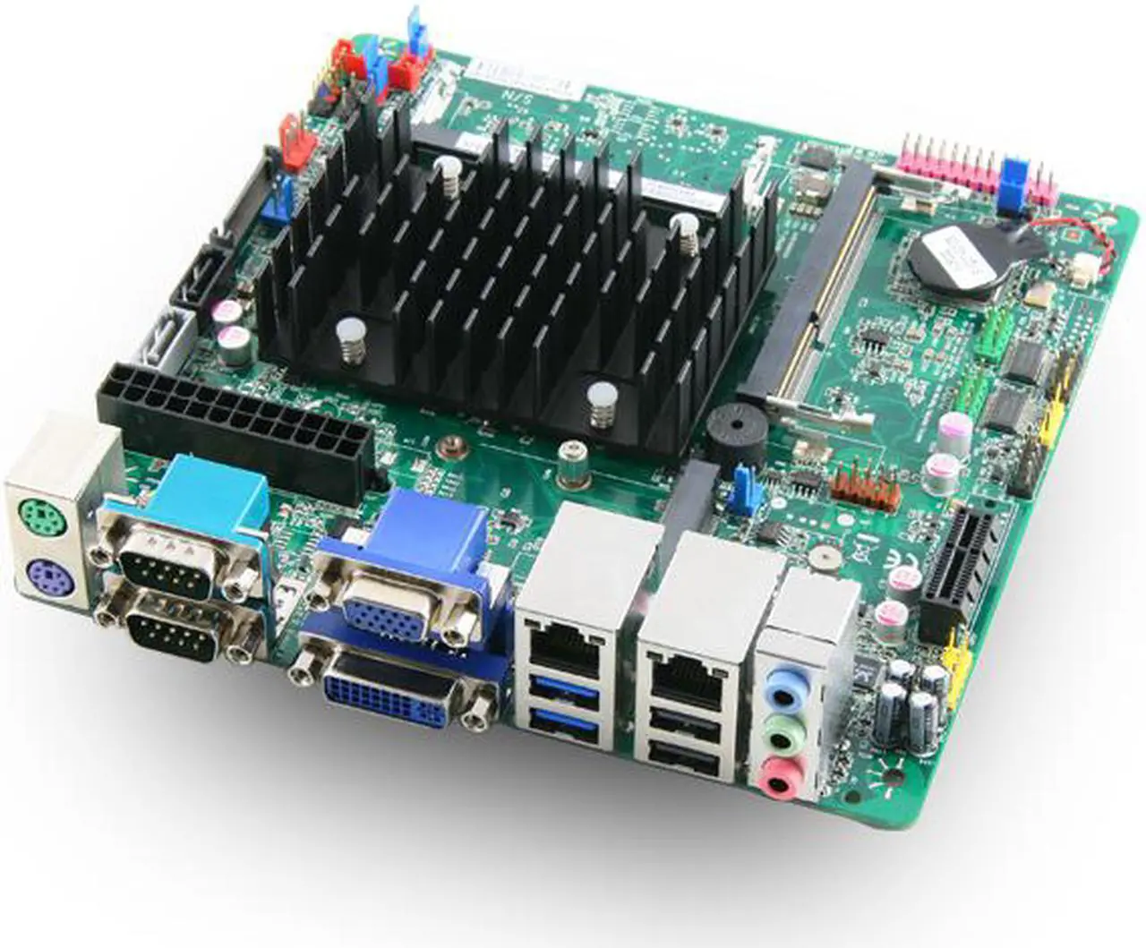 Main image of Mitac PD11BI CC Mini-ITX Motherboard w/ Intel Celeron J1900, Dual LAN