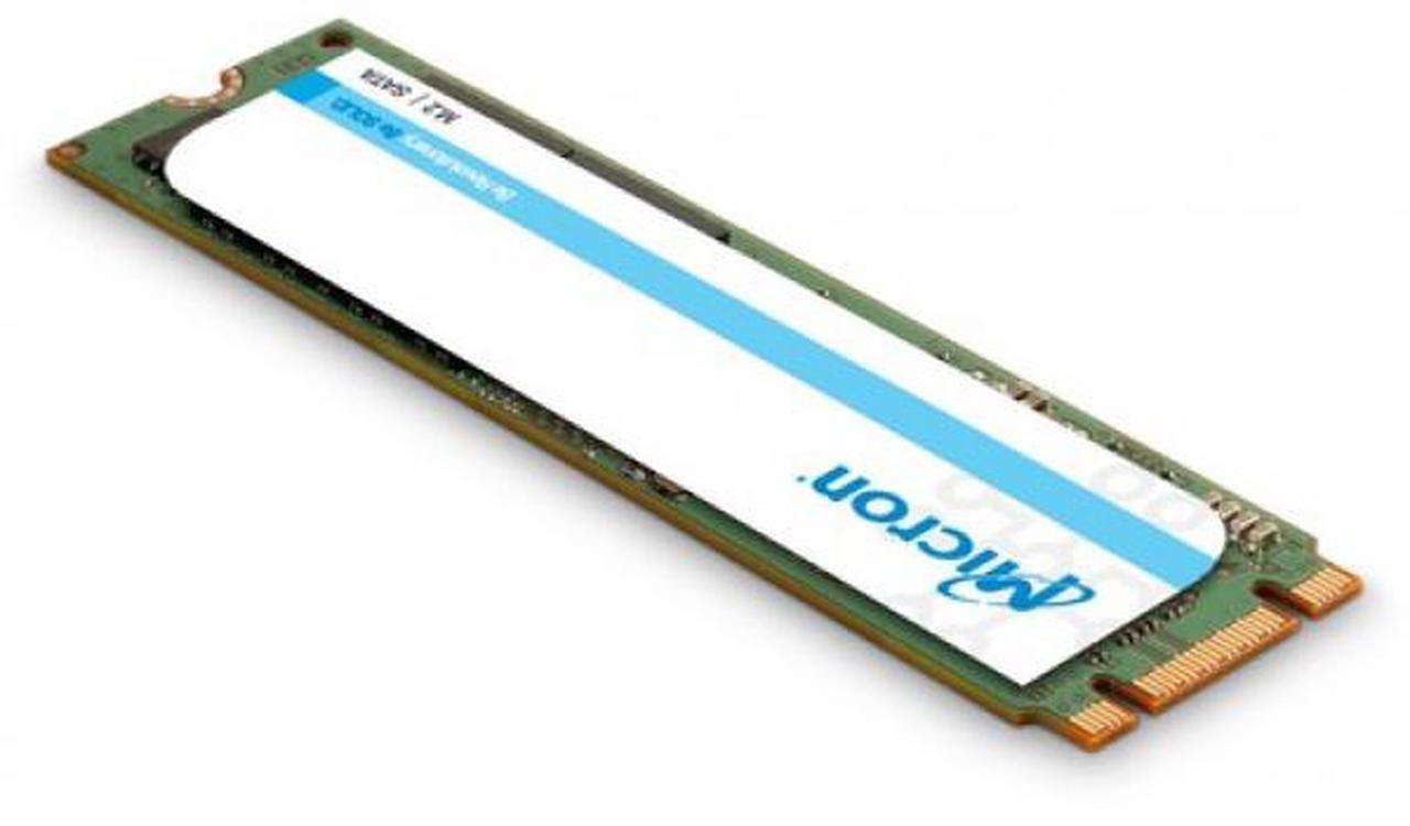 Alt view image 2 of 5 - Micron 1300 512GB SATA III 3D TLC M.2 2280 Internal Solid State Drive (MTFDDAV512TDL-1AW1ZA)