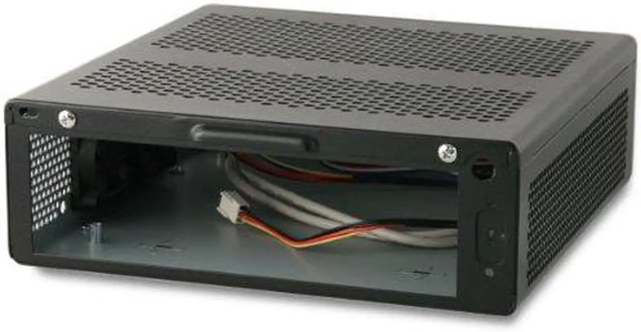 Alt view image 2 of 5 - Morex 557 Universal Mini-ITX Case, Fan-less, Compact (Case only)