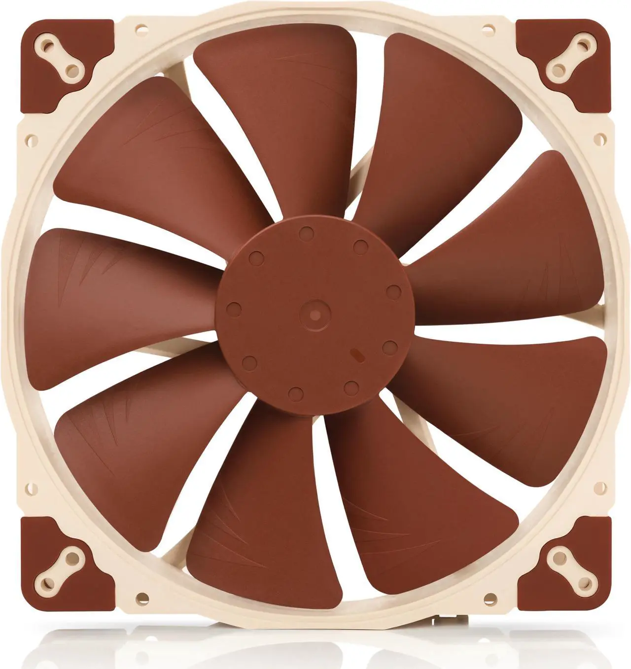 Alt view image 2 of 7 - Noctua NF-A20 FLX, Premium Quiet Fan, 3-Pin (200x30mm, Brown)