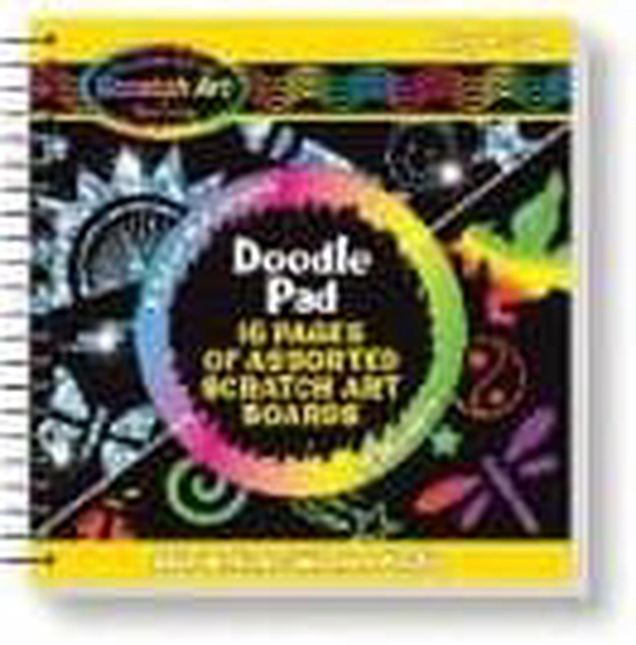 Alt view image 7 of 10 - Melissa and Doug 5947 Scratch Magic Doodle - Prepacked 24 unit Display - 3287