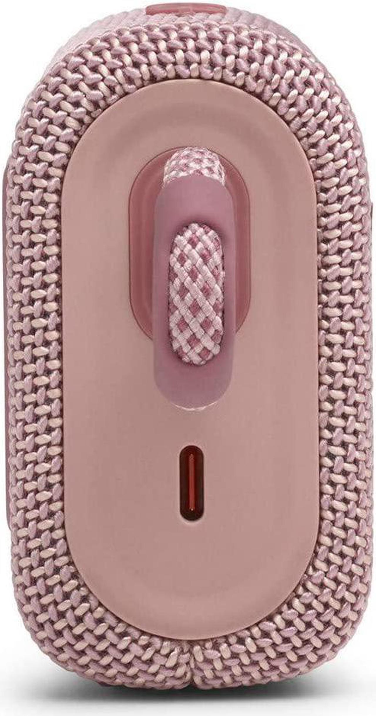 Alt view image 2 of 8 - JBL GO 3 features bold styling and rich JBL Pro Sound. With its new eye-catching edgy design, colorful fabrics and expressive details this a must-have accessory for your next outing. Your tunes will l