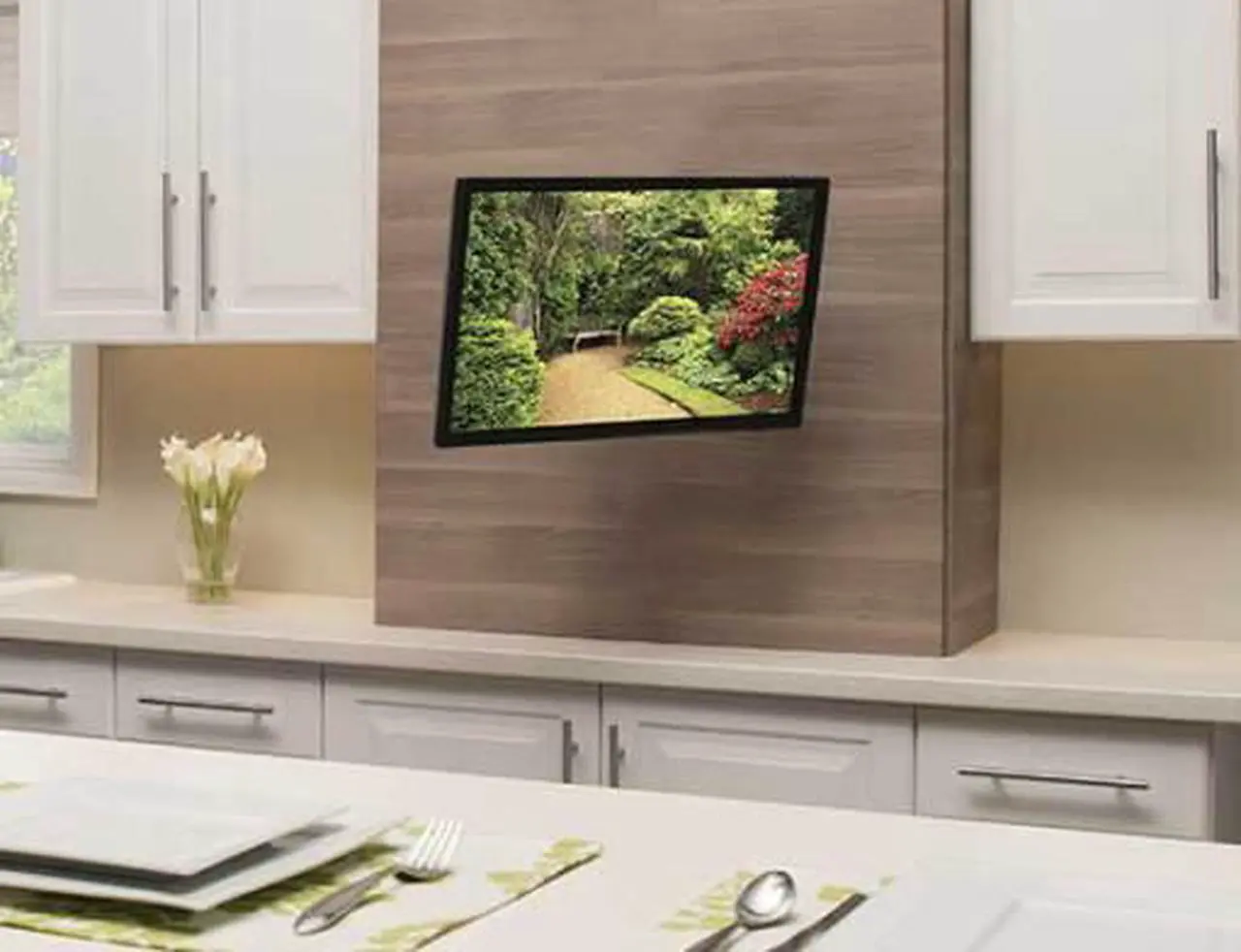 Alt view image 14 of 20 - Sanus System - VSF415-B1 Premium Series Full-Motion Mount for 15" - 37" flat TV