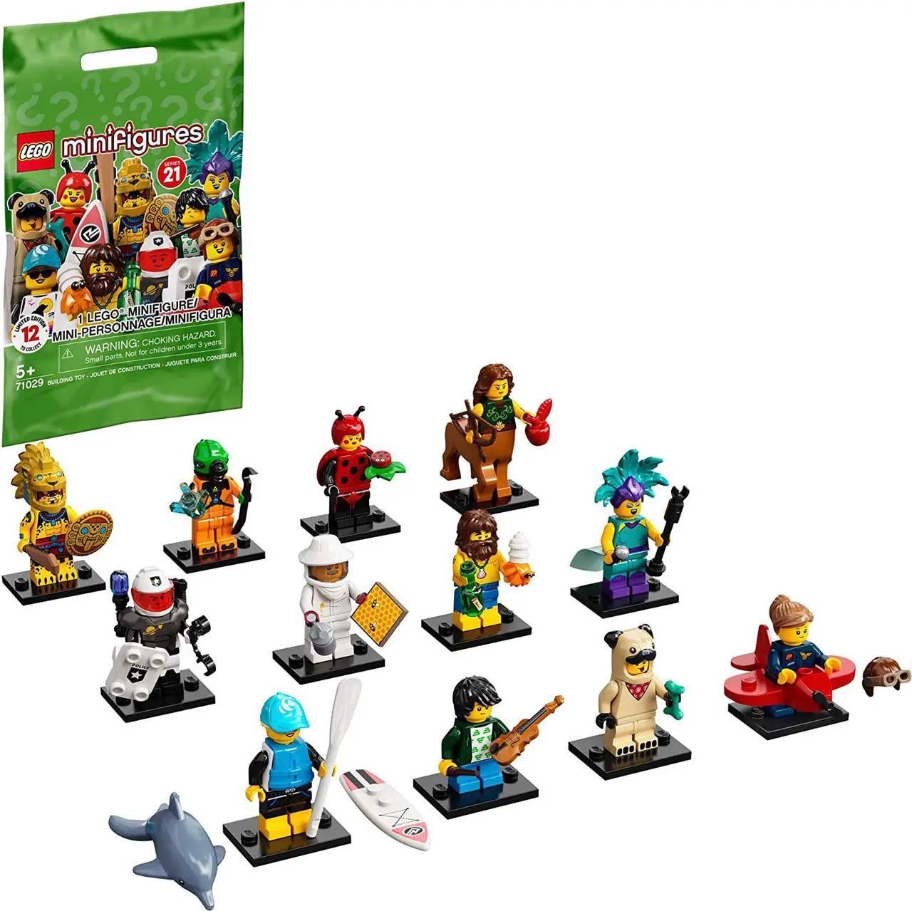 Alt view image 2 of 2 - LEGO Minifigures Series 21