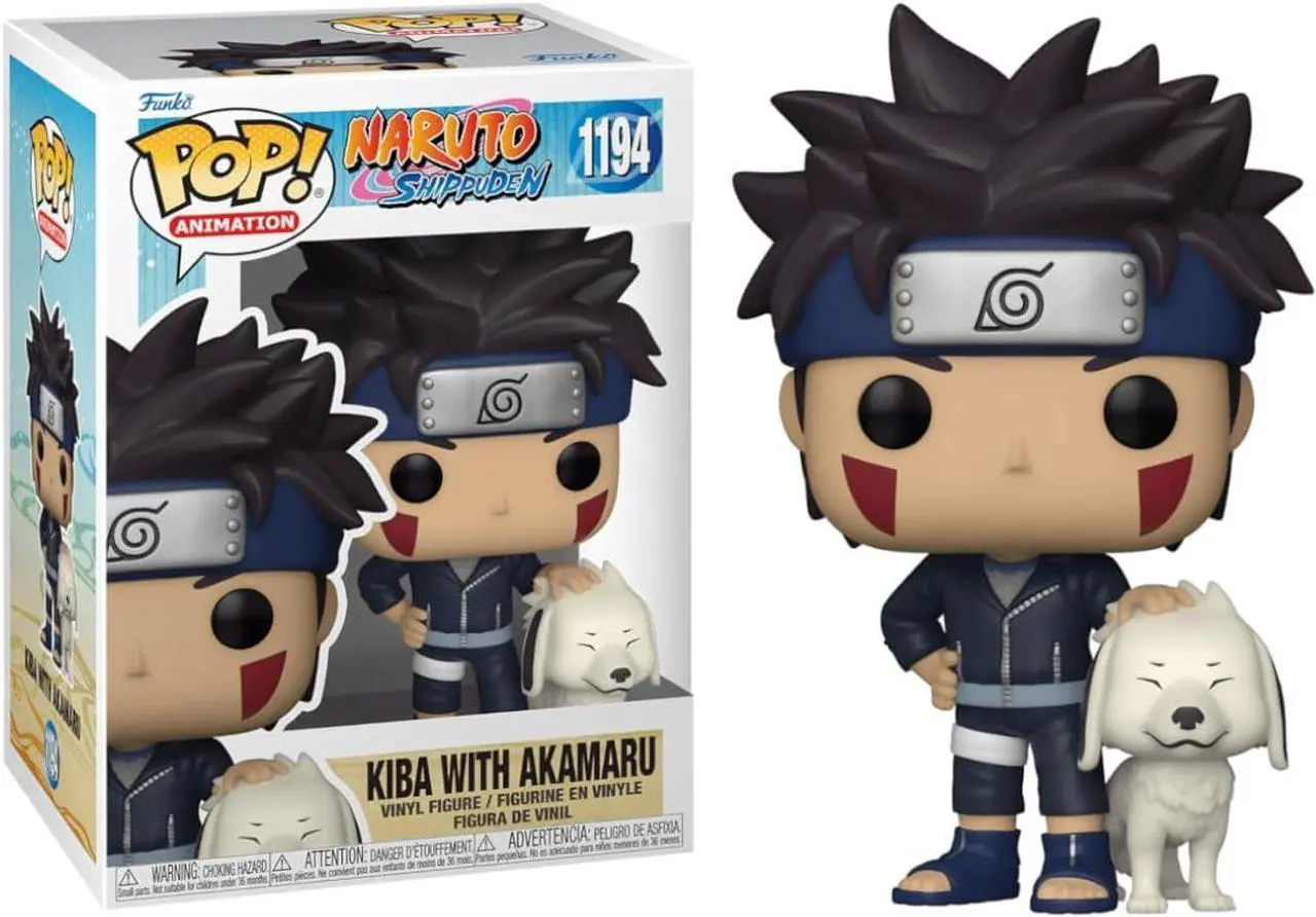 Main image of Funko Naruto - Kiba with Akamaru 1194