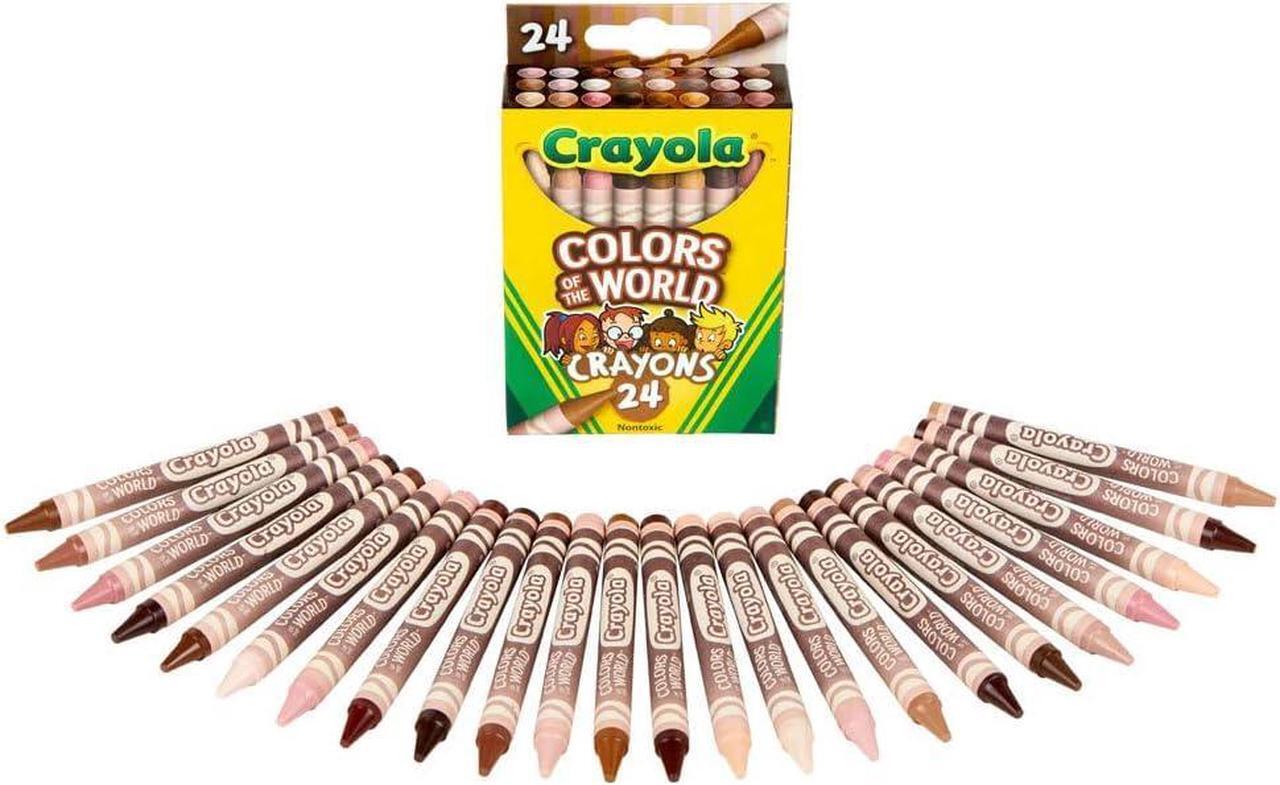 Main image of Crayola Crayons Colors of The World 24-pack