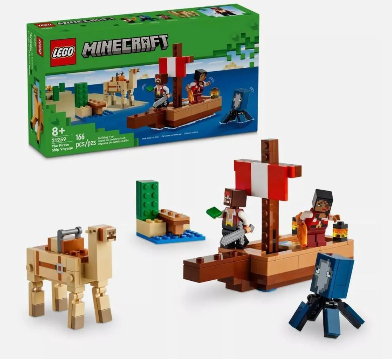 Main image of LEGO Minecraft Pirate Ship