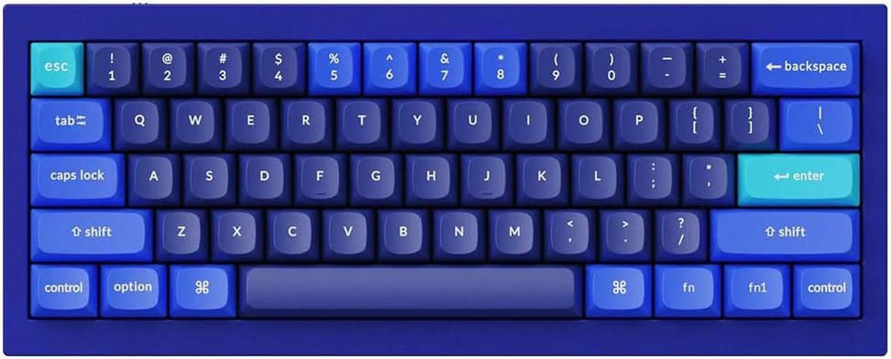 KEYCHRON Q4 Blue - Gateron Pro Brown