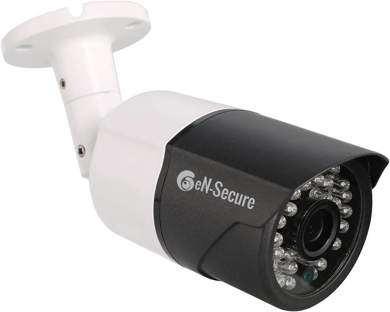 Alt view image 4 of 7 - eN-Secure 8 Channel NVR PoE IP Security Surveillance System, 8 Bullet 2MP Full HD Night Vision Indoor/Outdoor 1080p Cameras, No HDD, Smart Phone Compatible