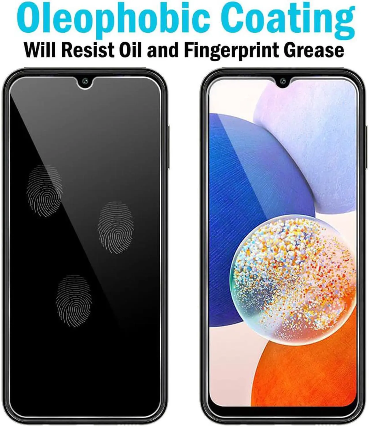 Alt view image 3 of 7 - 2X Tempered Glass Screen Protector 9H Crack Saver for Samsung Galaxy A14 5G