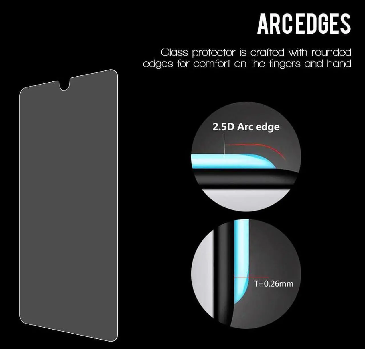 Alt view image 6 of 7 - 2X Tempered Glass Screen Protector 9H Crack Saver for Samsung Galaxy A14 5G