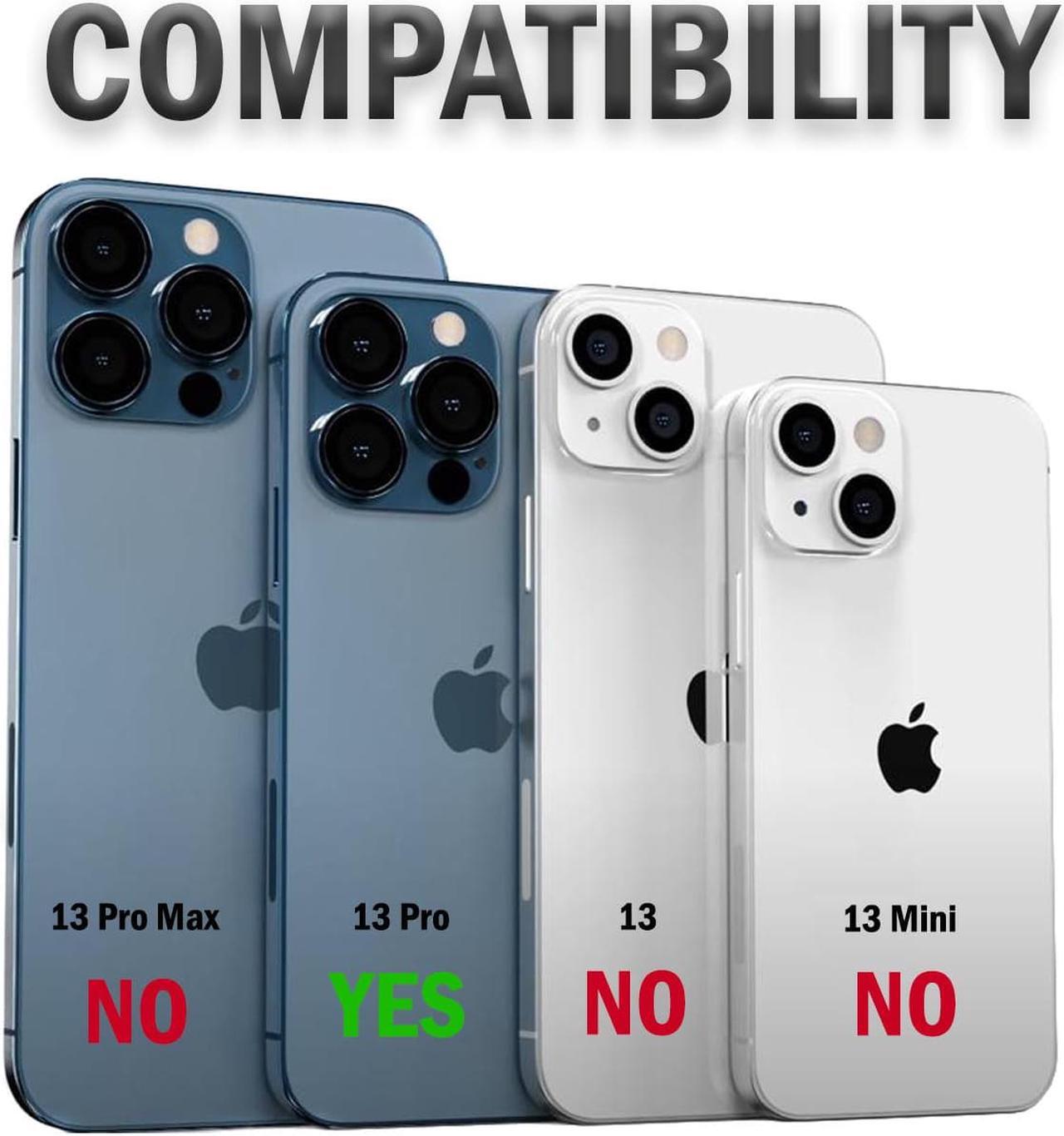 Alt view image 7 of 7 - AquaFlex Transparent Anti-Shock Clear Phone Case Slim Cover for iPhone 13 Pro