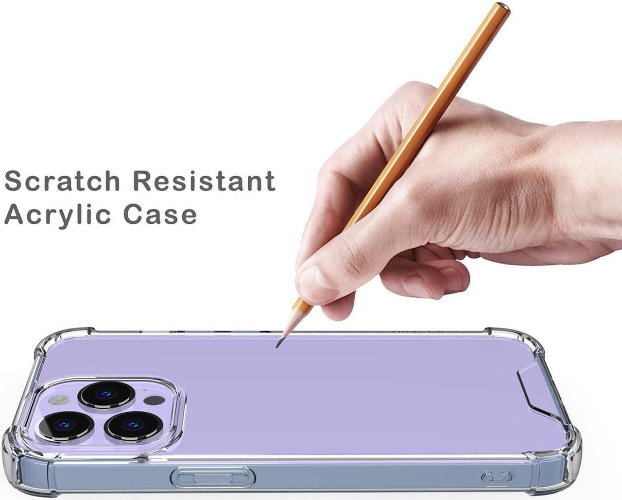 Alt view image 5 of 7 - AquaFlex Transparent Anti-Shock Clear Phone Case Slim Cover for iPhone 13 Pro