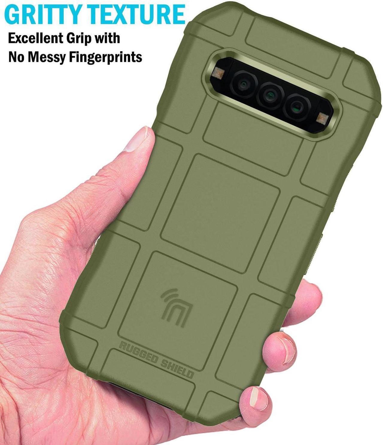 Alt view image 4 of 7 - Special Ops Rugged Case and Belt Clip for Kyocera DuraForce Pro 3 - Olive Green
