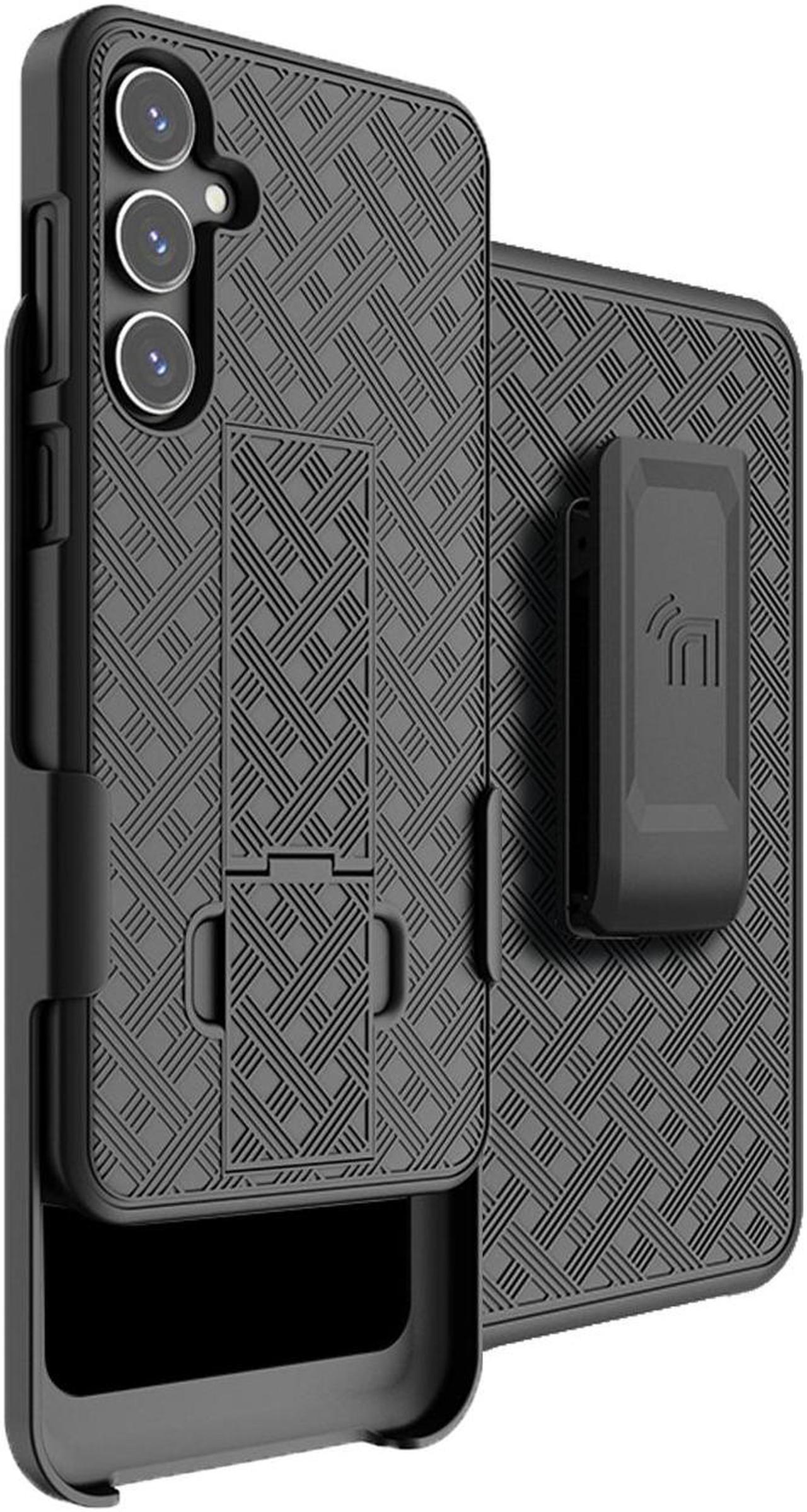 Main image of Slim Case and Belt Clip Combo for Samsung Galaxy S23 FE Phone (2023) - Black
