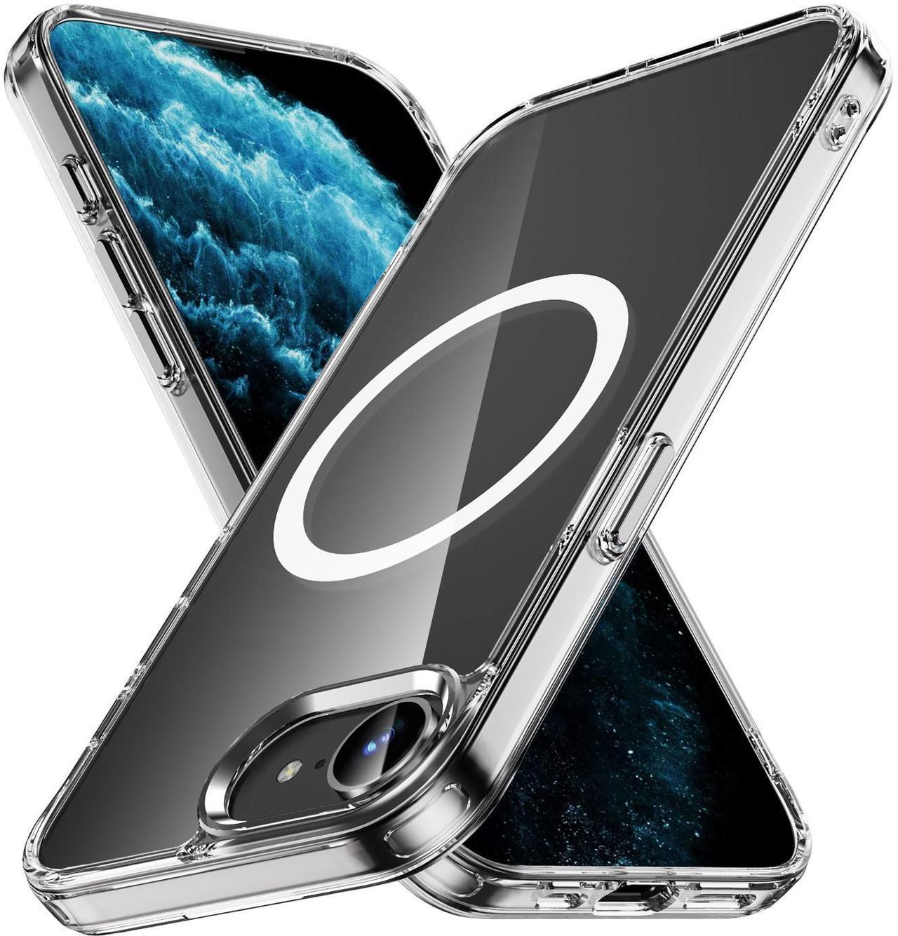 Main image of Clear Acrylic TPU Case for iPhone 16e Phone (2025) - Compatible with MagSafe