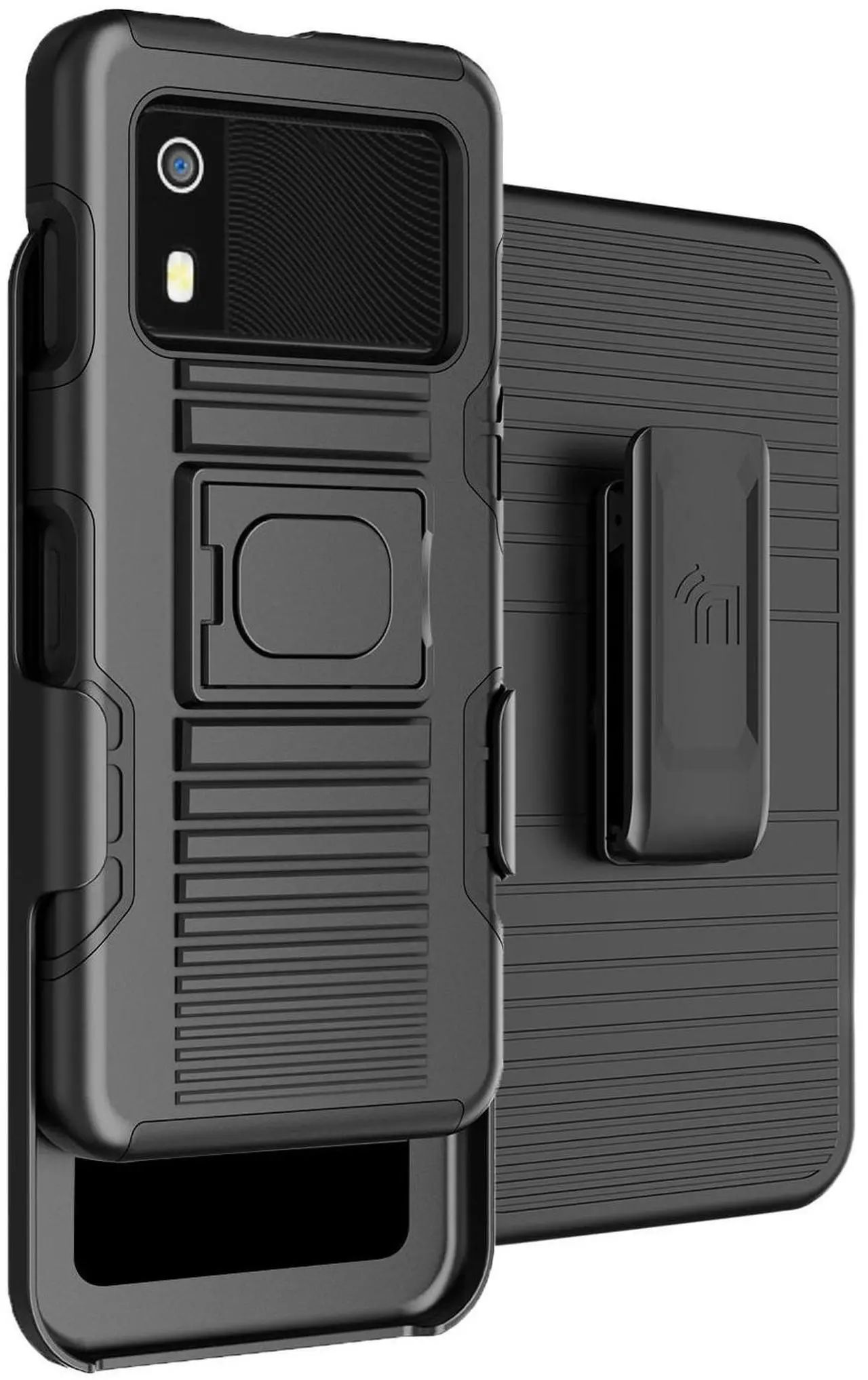Main image of Rugged Case and Belt Clip Holster for Zebra EM45 RFID Mobile - Black