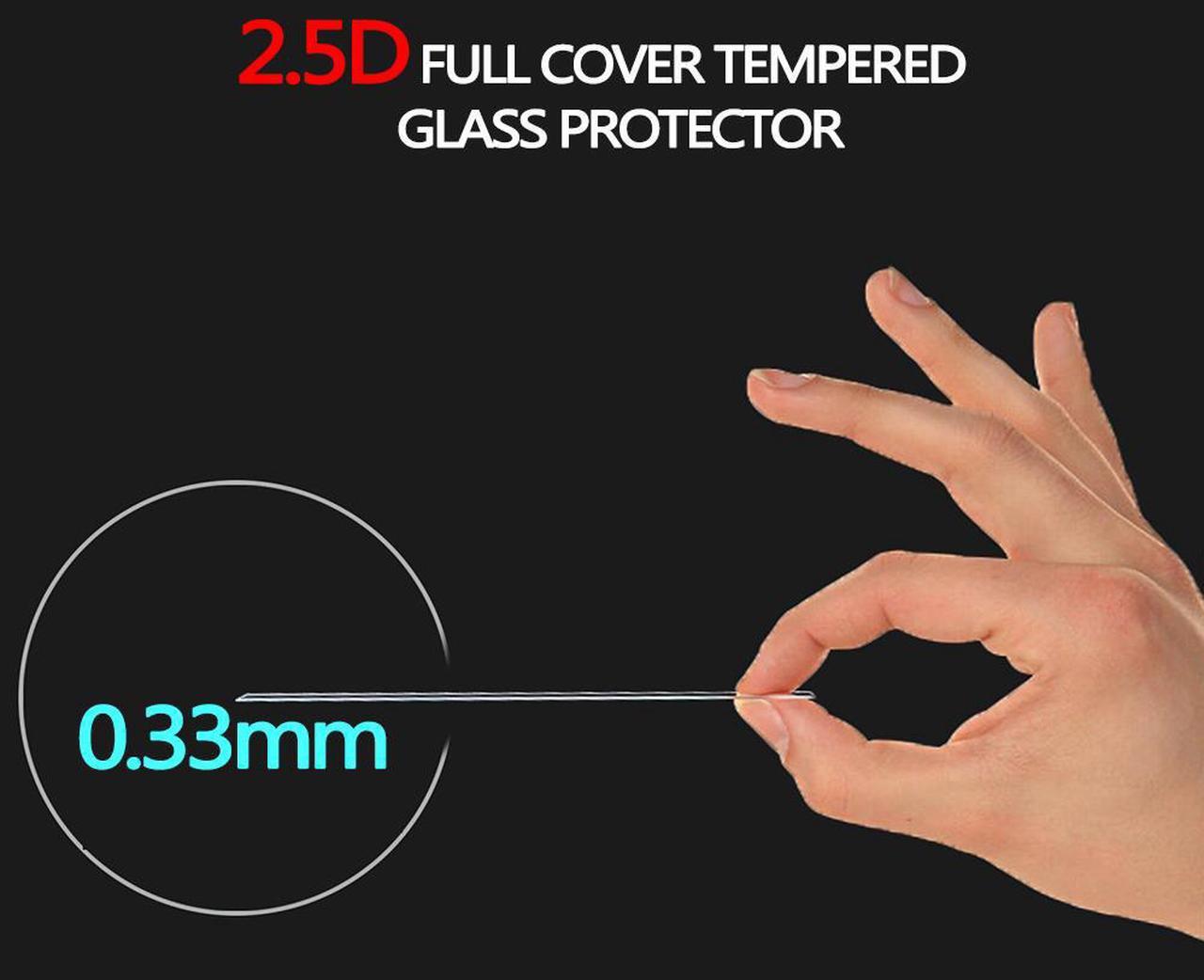 Alt view image 4 of 5 - 2X HARD TEMPERED GLASS SCREEN PROTECTOR FOR SAMSUNG GALAXY S8 ACTIVE SM-G892A