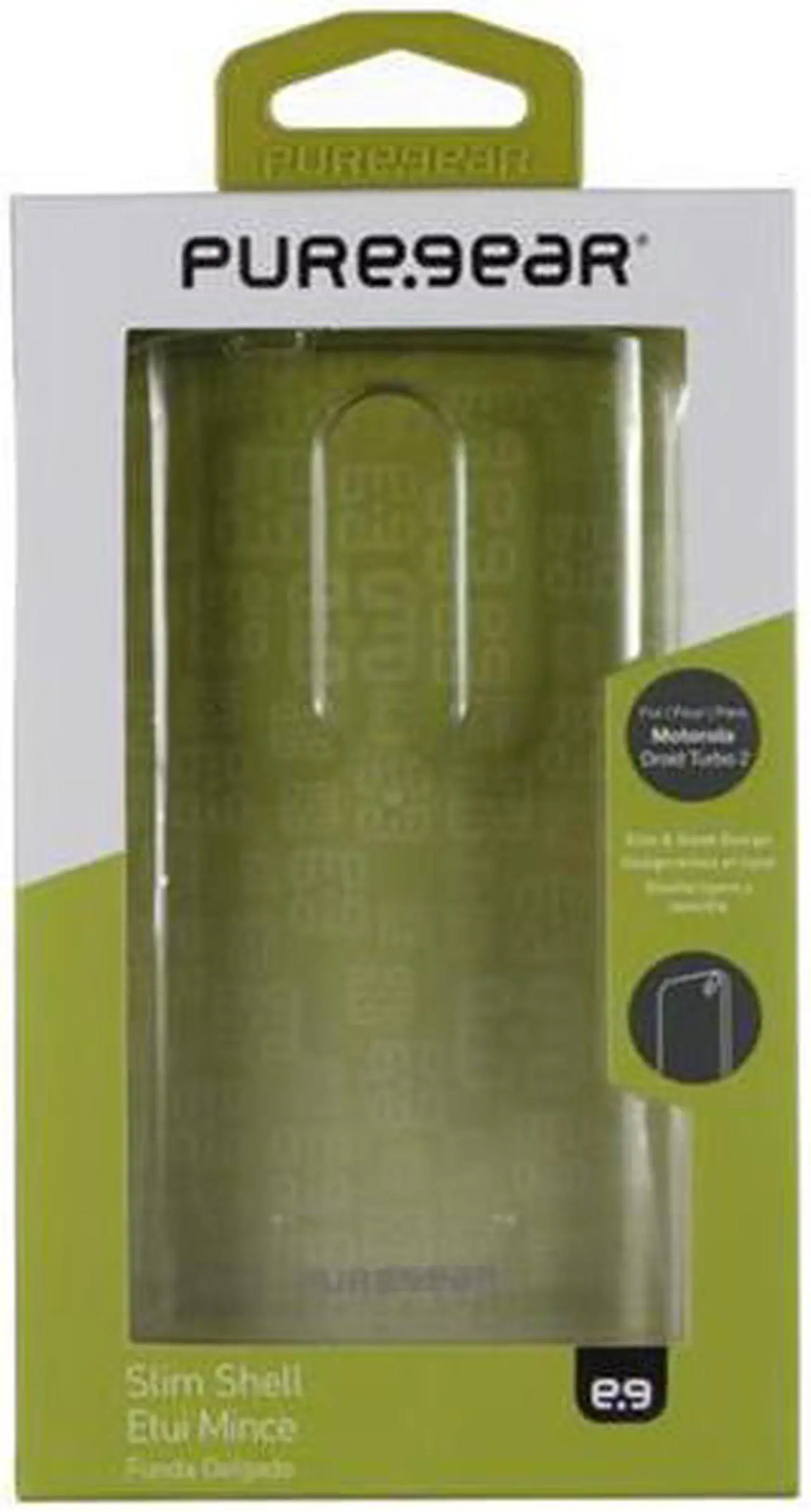 Alt view image 3 of 3 - PUREGEAR SLIM SHELL CLEAR CASE COVER FOR VERIZON MOTOROLA DROID TURBO 2 XT1585
