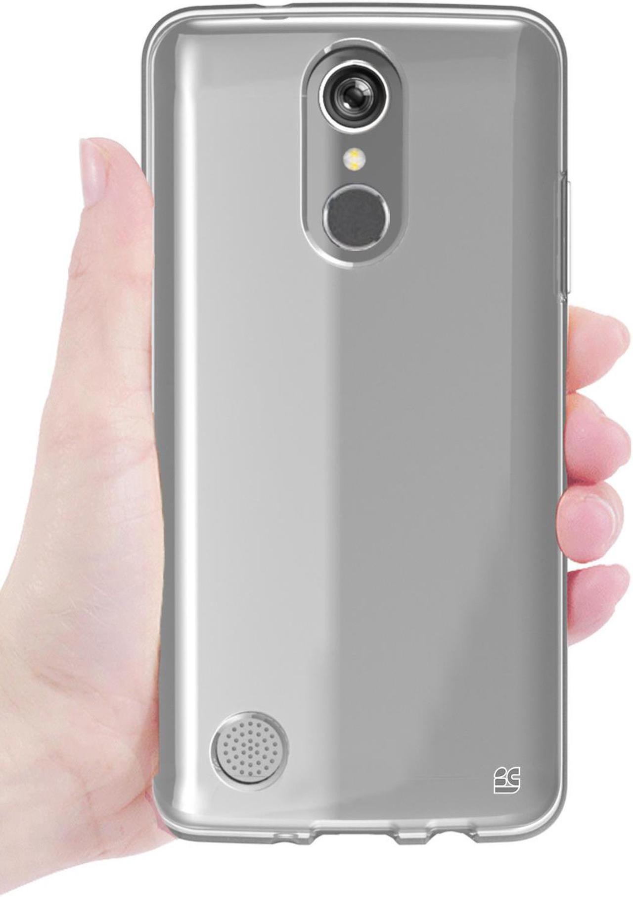 Alt view image 6 of 6 - CLEAR FLEX GEL TPU SKIN CASE COVER FOR LG ARISTO, FORTUNE, PHOENIX-3, RISIO-2