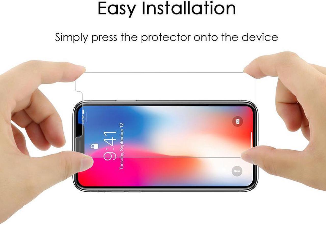 Alt view image 3 of 6 - 2X Tempered Glass Screen Protector Scratch Guard for Apple iPhone Xs Max 6.5"