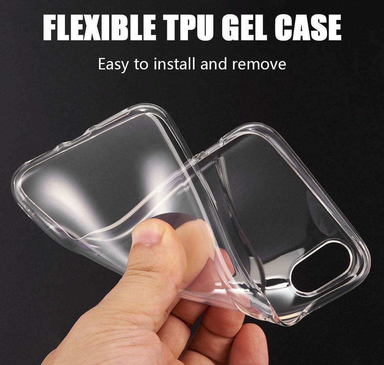 Alt view image 6 of 6 - Transparent Clear Flex Gel TPU Skin Case Cover for Apple iPhone Xs Max 6.5"