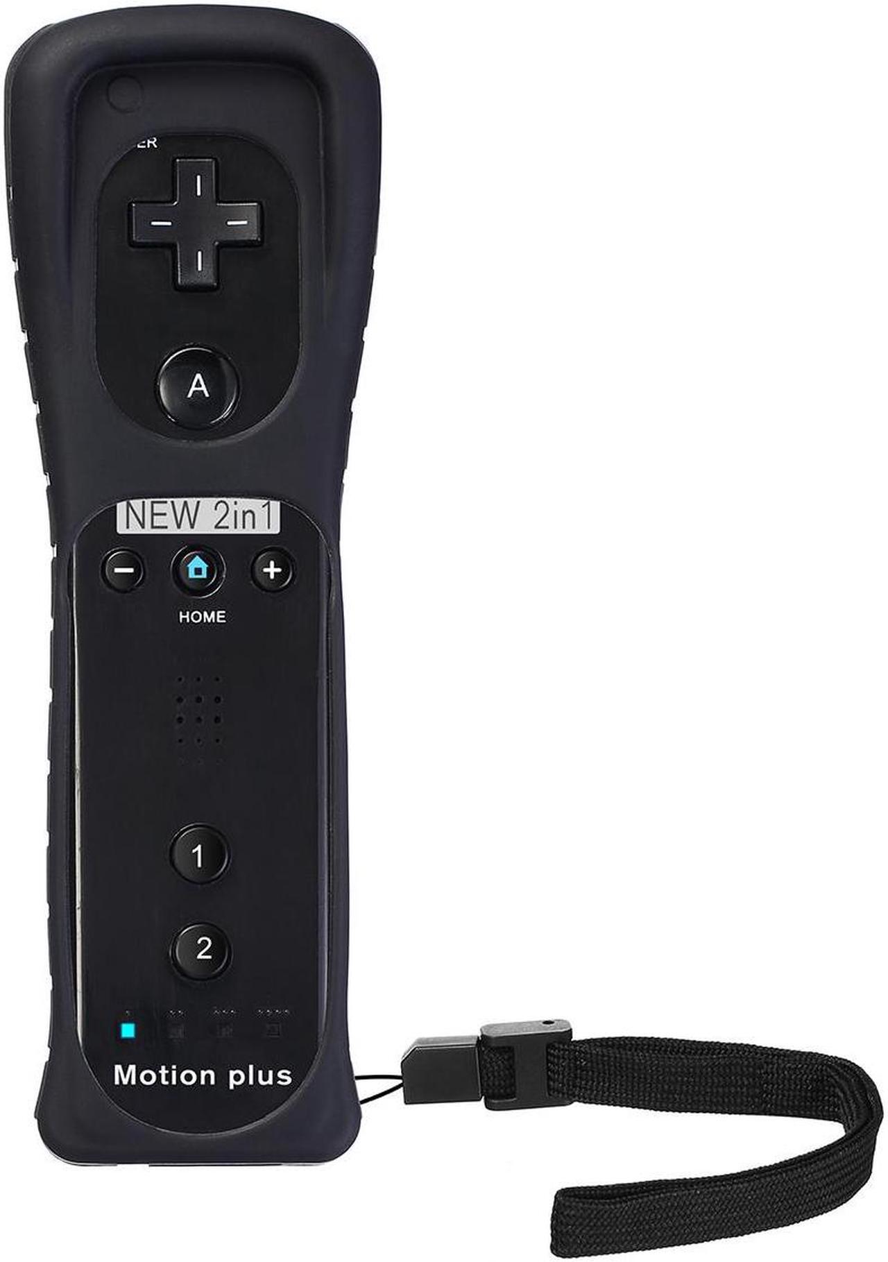Main image of Motion Plus Remote Controller for Nintendo Wii / Wii U Console Video Games, Black