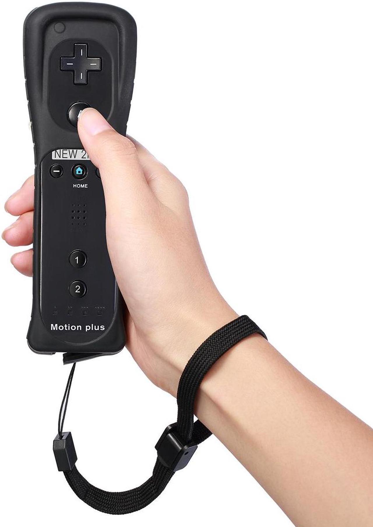 Alt view image 2 of 7 - Motion Plus Remote Controller for Nintendo Wii / Wii U Console Video Games, Black