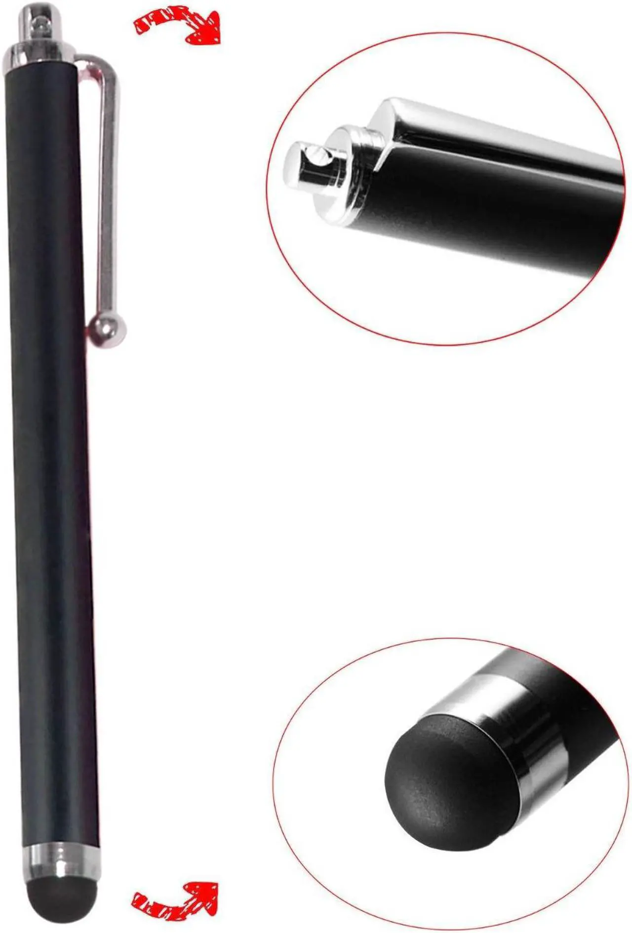 Alt view image 5 of 7 - Stylus Pen, 10-Pieces Colorful Universal Touch screen Pen for iPhone iPad ipod Touch Samsung Galaxy Nexus LG HTC Smartphones Tablets