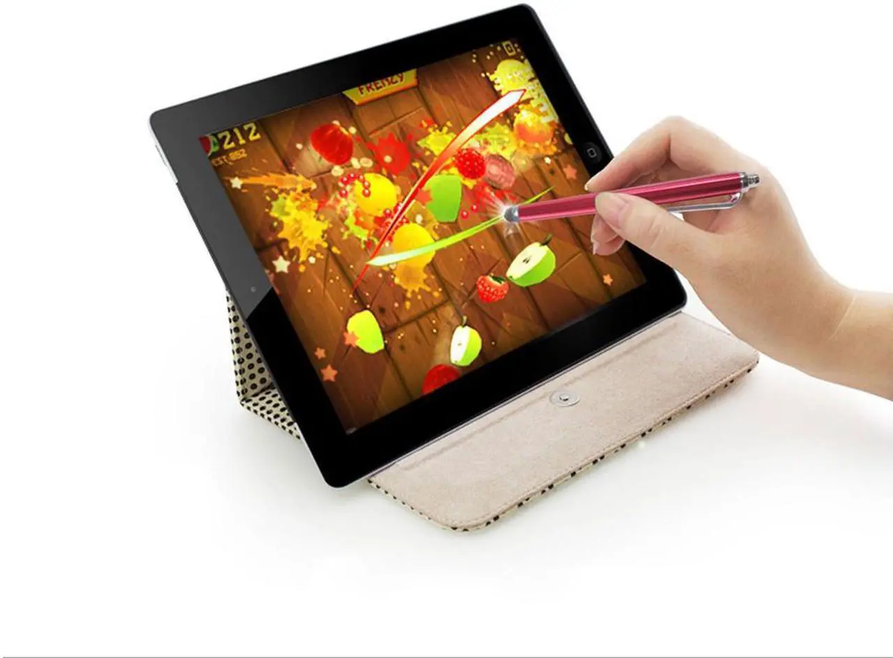 Alt view image 4 of 7 - Stylus Pen, 10-Pieces Colorful Universal Touch screen Pen for iPhone iPad ipod Touch Samsung Galaxy Nexus LG HTC Smartphones Tablets