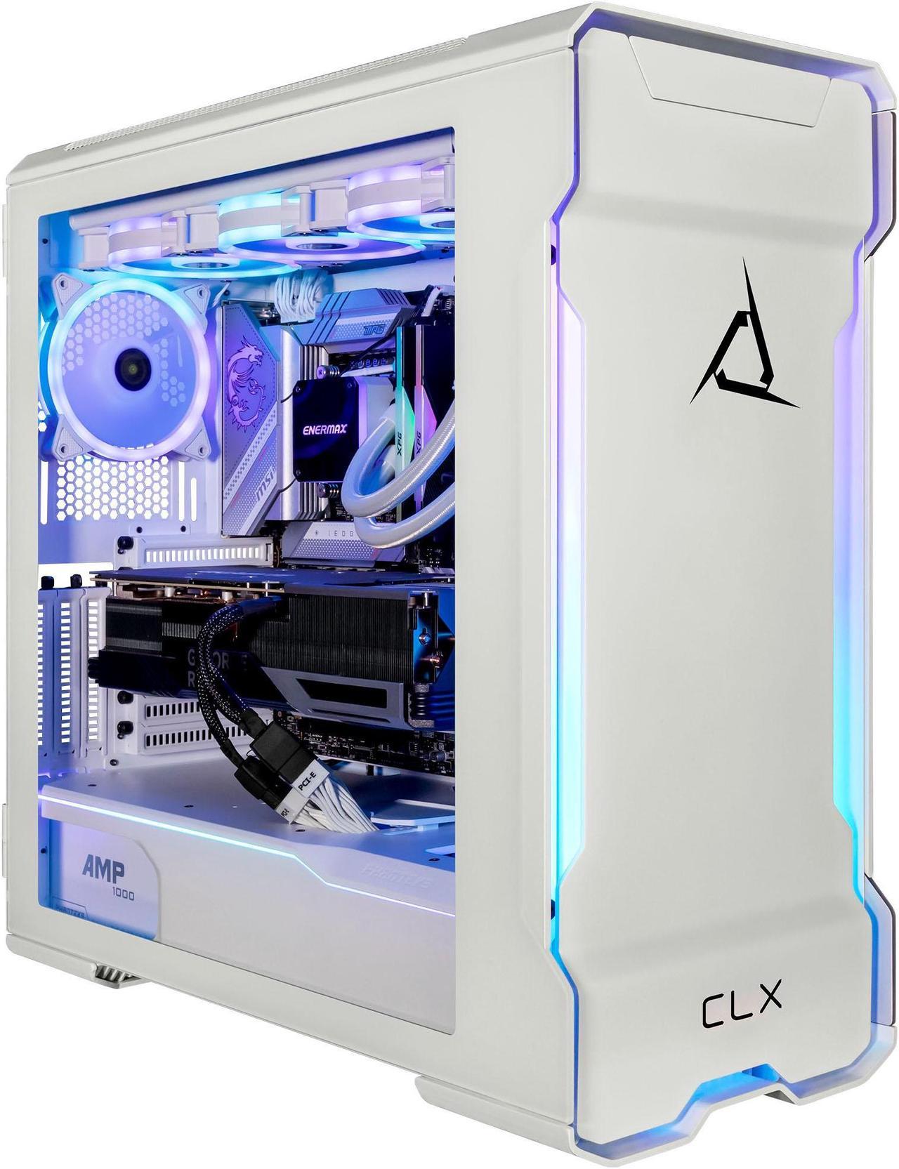 CLX RA Gaming Desktop - Intel Core i9 13900KF 3GHz 24-Core Processor, 32GB DDR5 Memory, GeForce RTX 4080 SUPER 16GB GDDR6X Graphics 1TB NVMe M.2 SSD, 4TB HDD, WiFi, Win 11 Home 64-bit