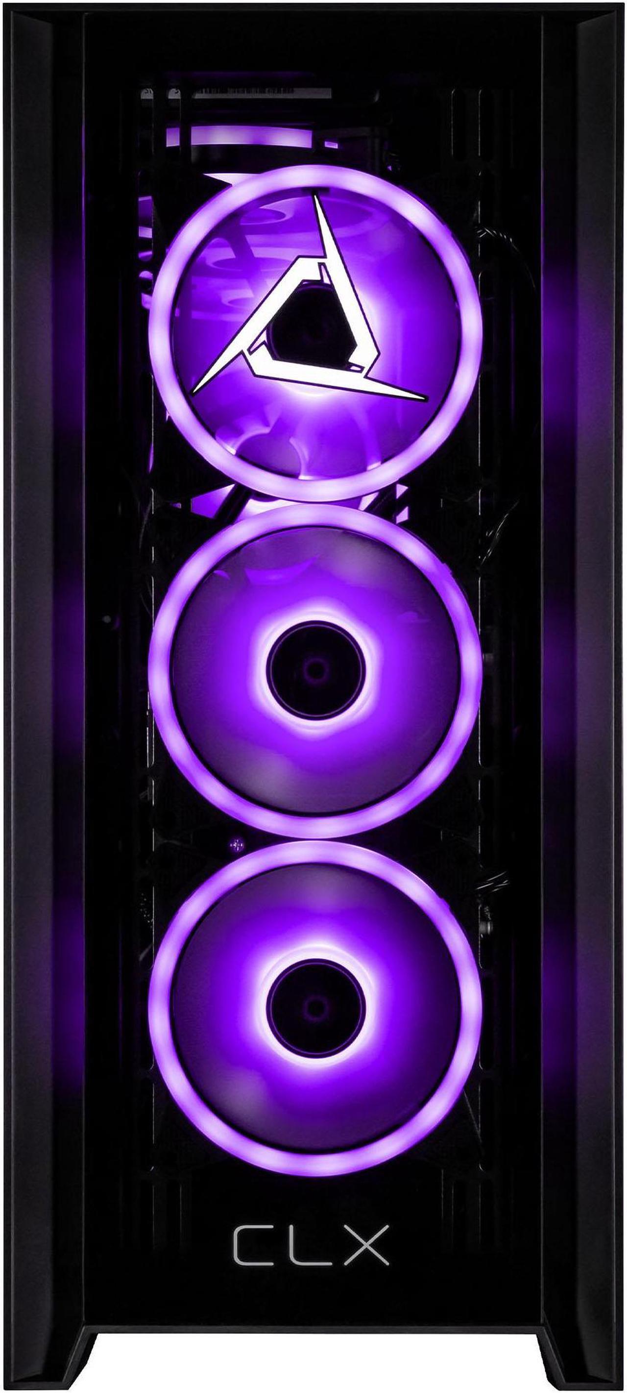 Alt view image 2 of 5 - CLX SET Gaming Desktop - AMD Ryzen 7 9800X3D 4.7GHz 8-Core Processor, 32GB DDR5 Memory, GeForce RTX 4070 SUPER 12GB GDDR6X Graphics, 1TB NVMe M.2 SSD, 4TB HDD, WiFi, Win 11 Home 64-bit