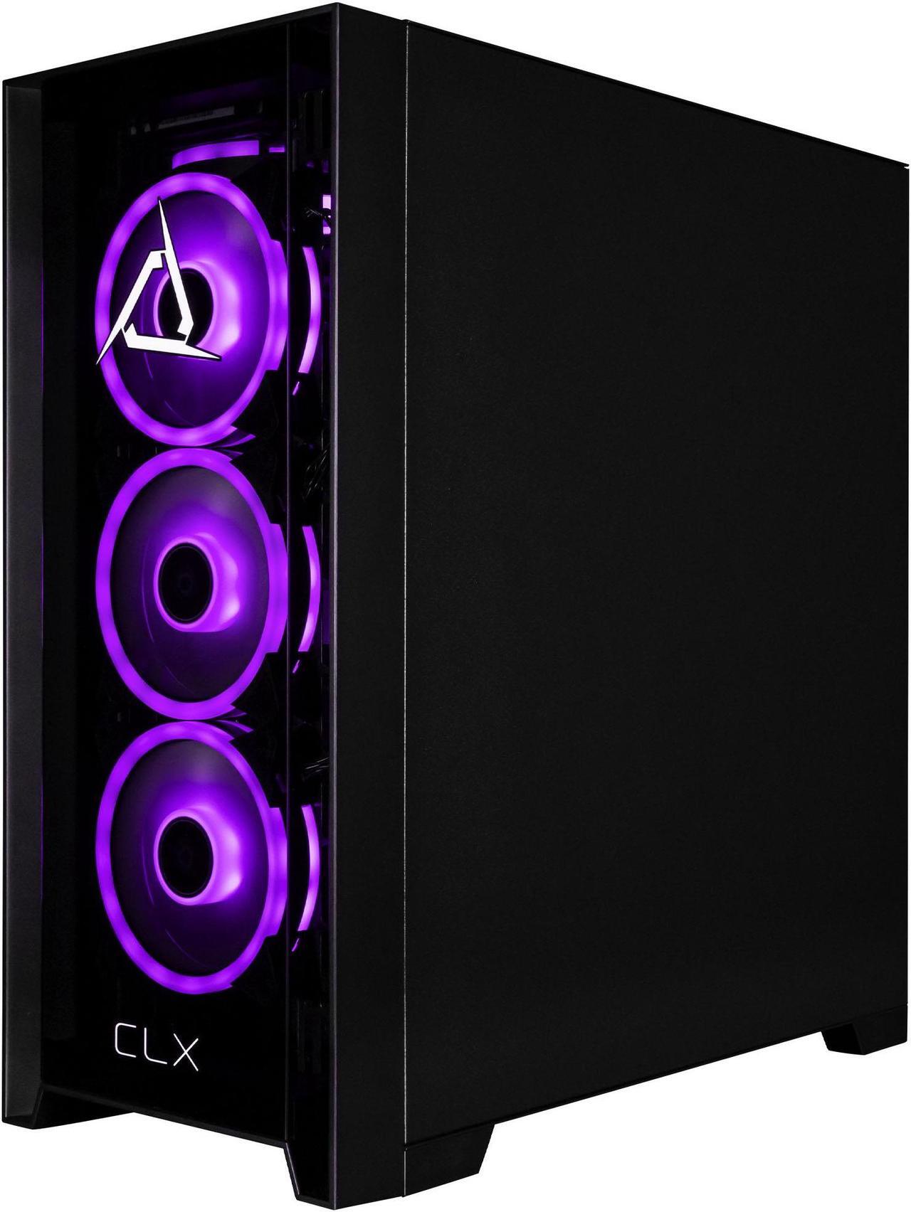 Alt view image 5 of 5 - CLX SET Gaming Desktop - AMD Ryzen 7 9800X3D 4.7GHz 8-Core Processor, 32GB DDR5 Memory, GeForce RTX 4070 SUPER 12GB GDDR6X Graphics, 1TB NVMe M.2 SSD, 4TB HDD, WiFi, Win 11 Home 64-bit