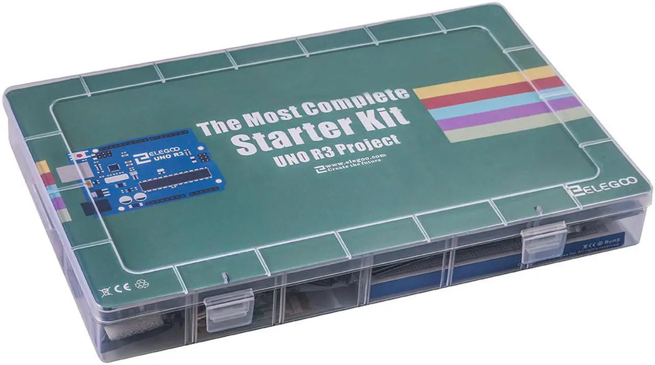 Alt view image 2 of 14 - Elegoo For Arduino UNO R3 Project Most Complete Starter Kit w/ Tutorial for  MEGA2560 UNO NANO (63 Items)