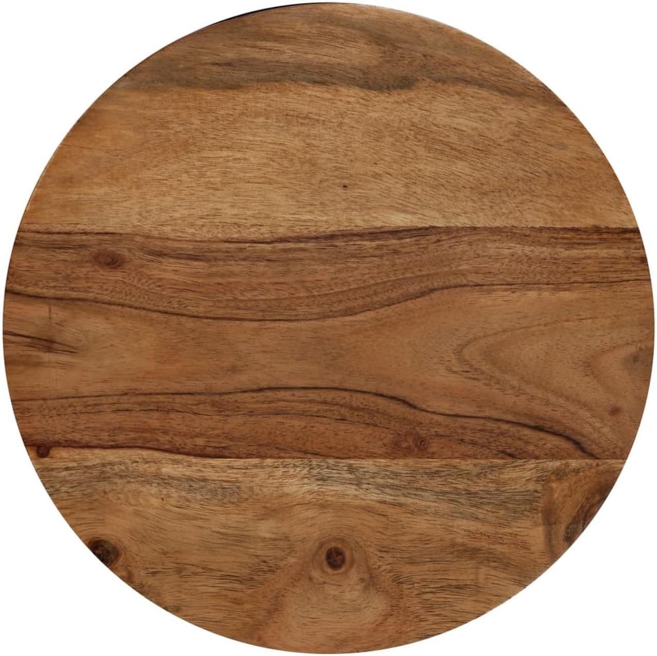 Alt view image 7 of 14 - vidaXL 3 Pieces Solid Acacia Wood Coffee Table Set Sheesham Finish Nesting