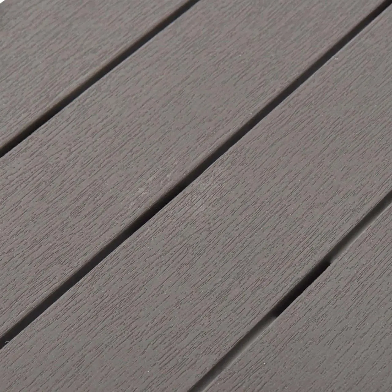 Alt view image 5 of 13 - vidaXL 2x Patio Benches Mocca Plastic Outdoor Garden Poolside Chairs Seat