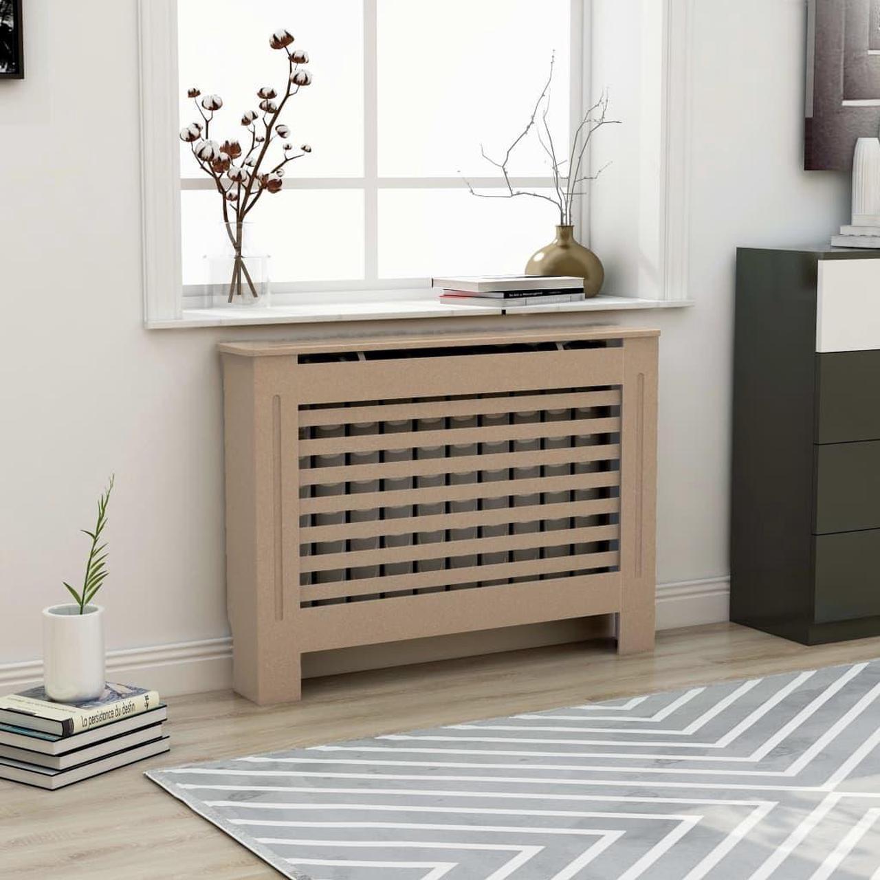 Main image of vidaXL Radiator Cover Radiator Guard for Office Heater Cover for Living Room MDF
