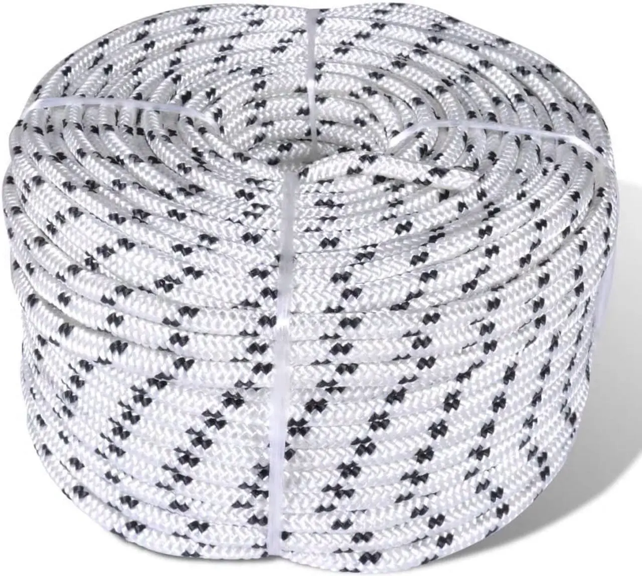 Main image of vidaXL Braided Rope Coil Boat Line for Marine Boat Rigging Lines Polyester