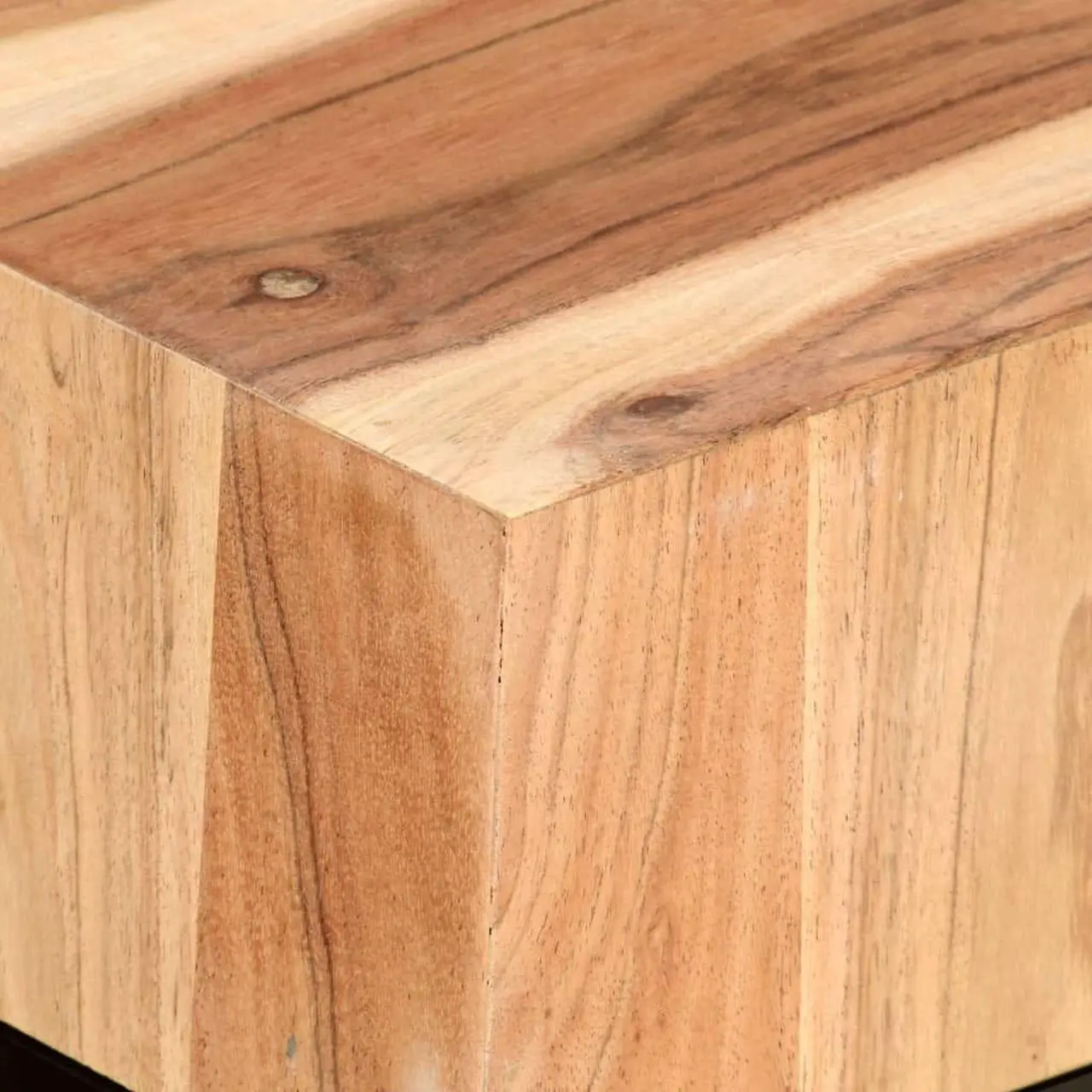 Alt view image 2 of 14 - vidaXL Side Tables 2 Pcs Coffee Table End Table Furniture Solid Acacia Wood