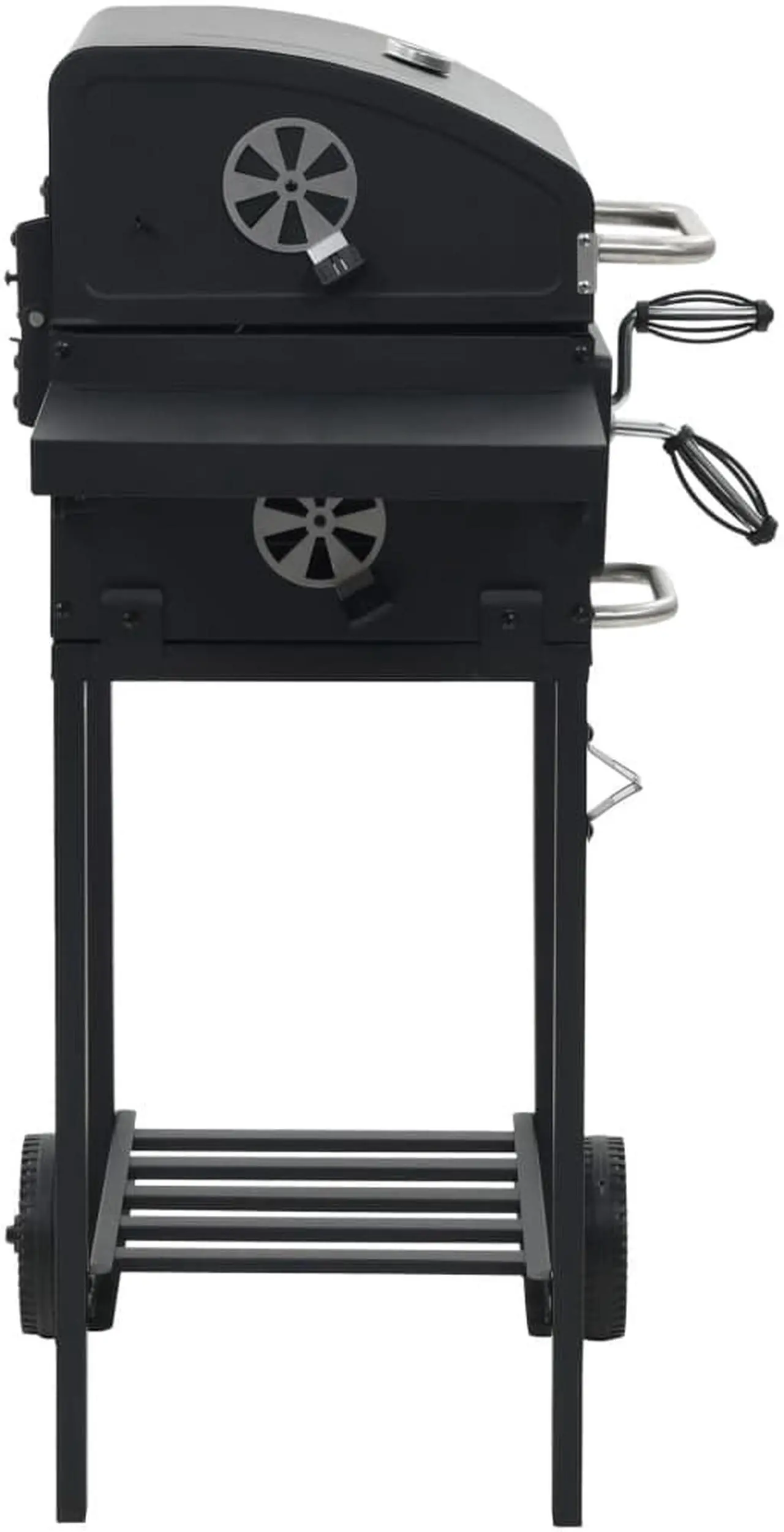 Alt view image 3 of 11 - vidaXL Barbecue Grill Charcoal Grill BBQ Grill for Outdoor Camping Picnic