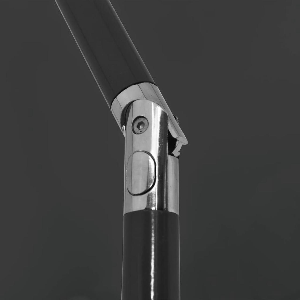 Alt view image 3 of 13 - vidaXL Garden Parasol with Metal Pole 390 cm Green