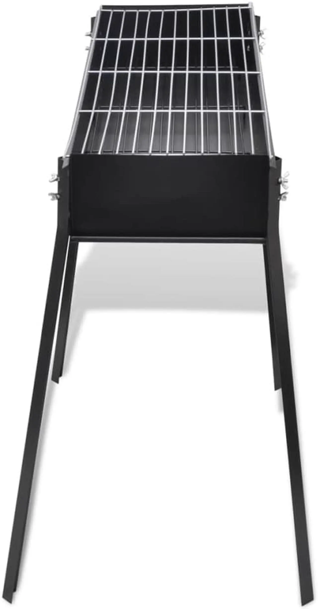 Alt view image 3 of 8 - vidaXL Charcoal Barbecue Charcoal Grill BBQ Grill for Outdoor Camping Picnic