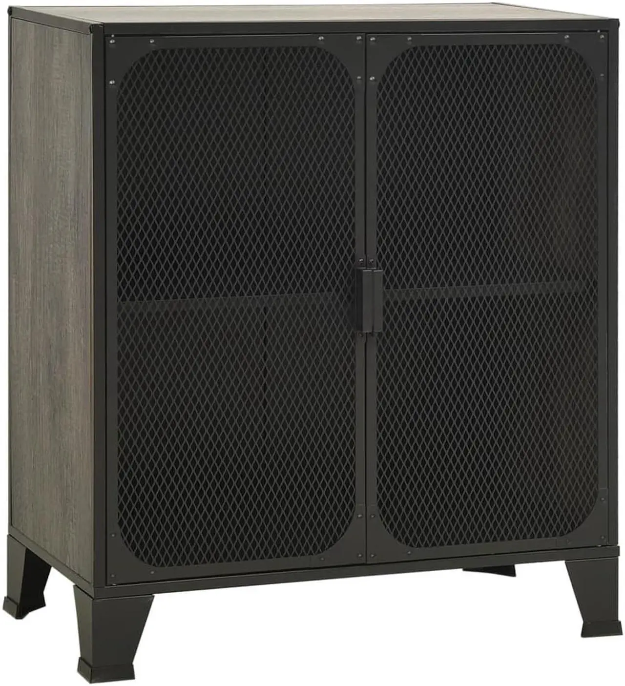Alt view image 2 of 18 - vidaXL Storage Cabinet File Cabinet Filing Storage Cabinet Gray Metal and MDF