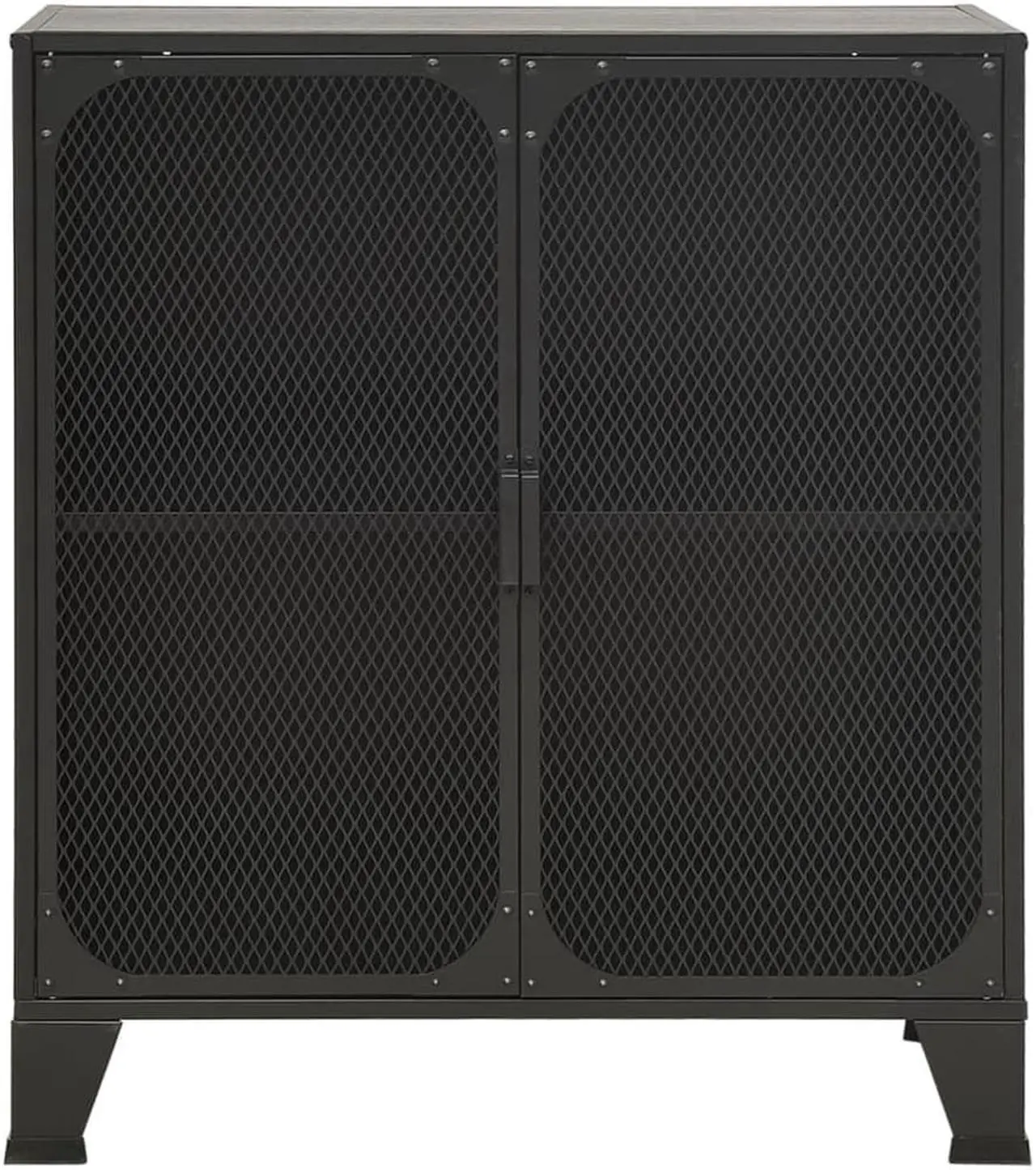 Alt view image 3 of 18 - vidaXL Storage Cabinet File Cabinet Filing Storage Cabinet Gray Metal and MDF