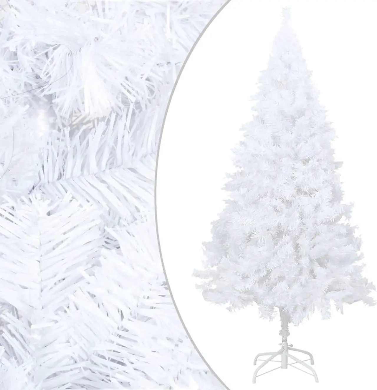 Alt view image 7 of 16 - vidaXL Christmas Decoration Xmas Santa Claus Figure with LEDs Luxury Fabric