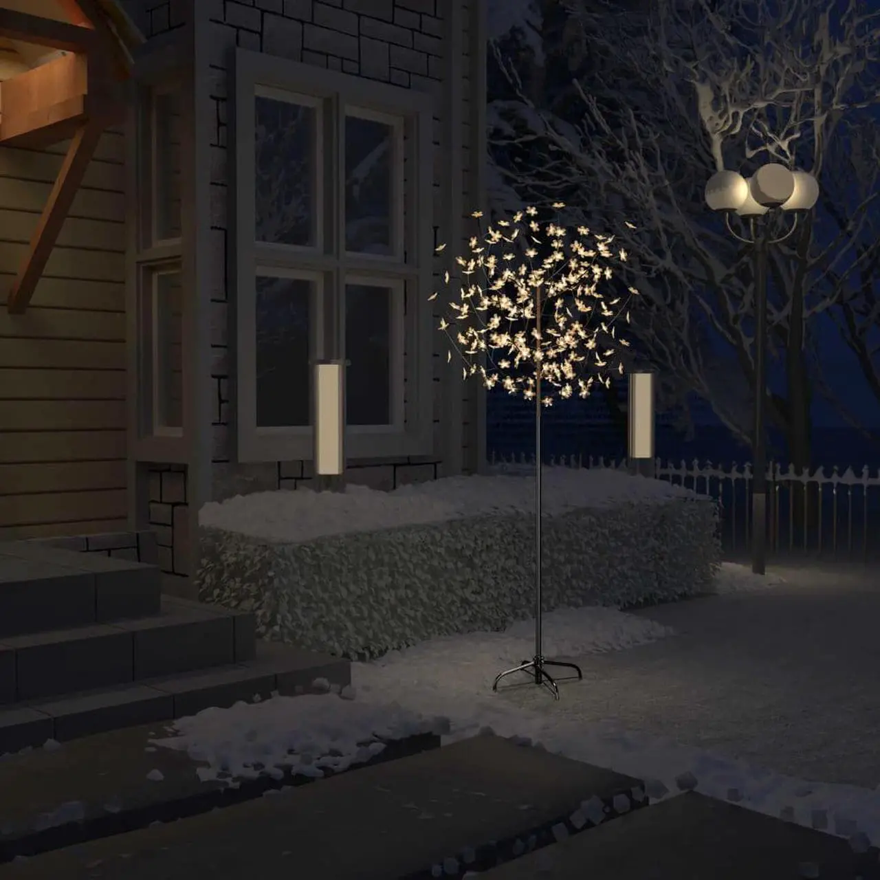 Alt view image 7 of 16 - vidaXL LED String Lights Holiday Xmas Fairy Lights with 150 LEDs Warm White
