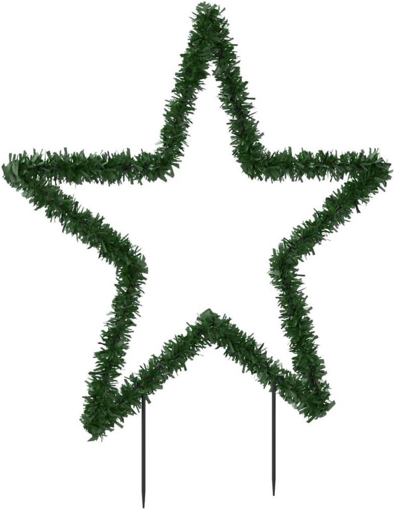 Alt view image 5 of 6 - vidaXL Christmas Decoration with Spikes Outdoor Light Decoration Star 80 LEDs