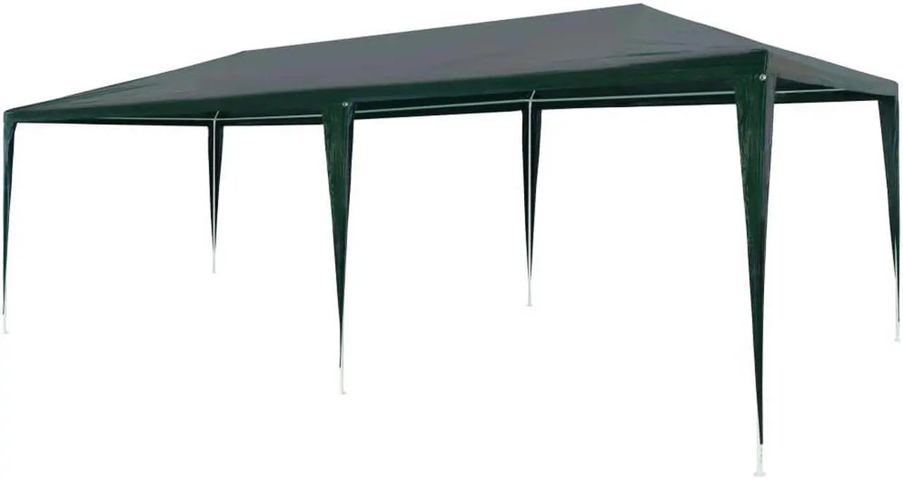 Alt view image 11 of 11 - vidaXL Party Tent Outdoor Canopy Tent Patio Gazebo Marquee Sunshade PE Green